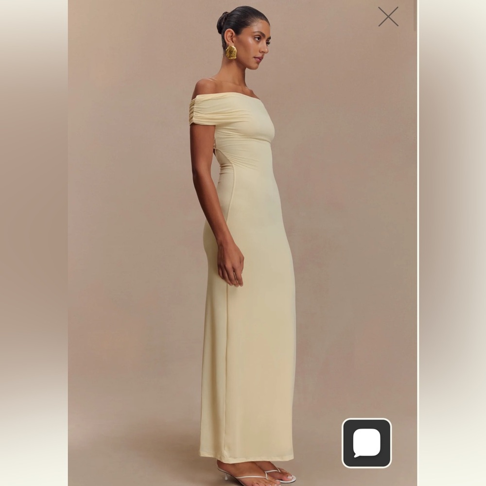 NEW Meshki off the shoulder maxi dress - Picture 3 of 6